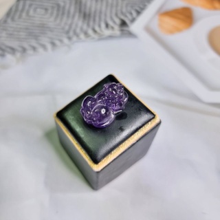 Vòng cổ Tỳ hưu tím nở hậu 2cm