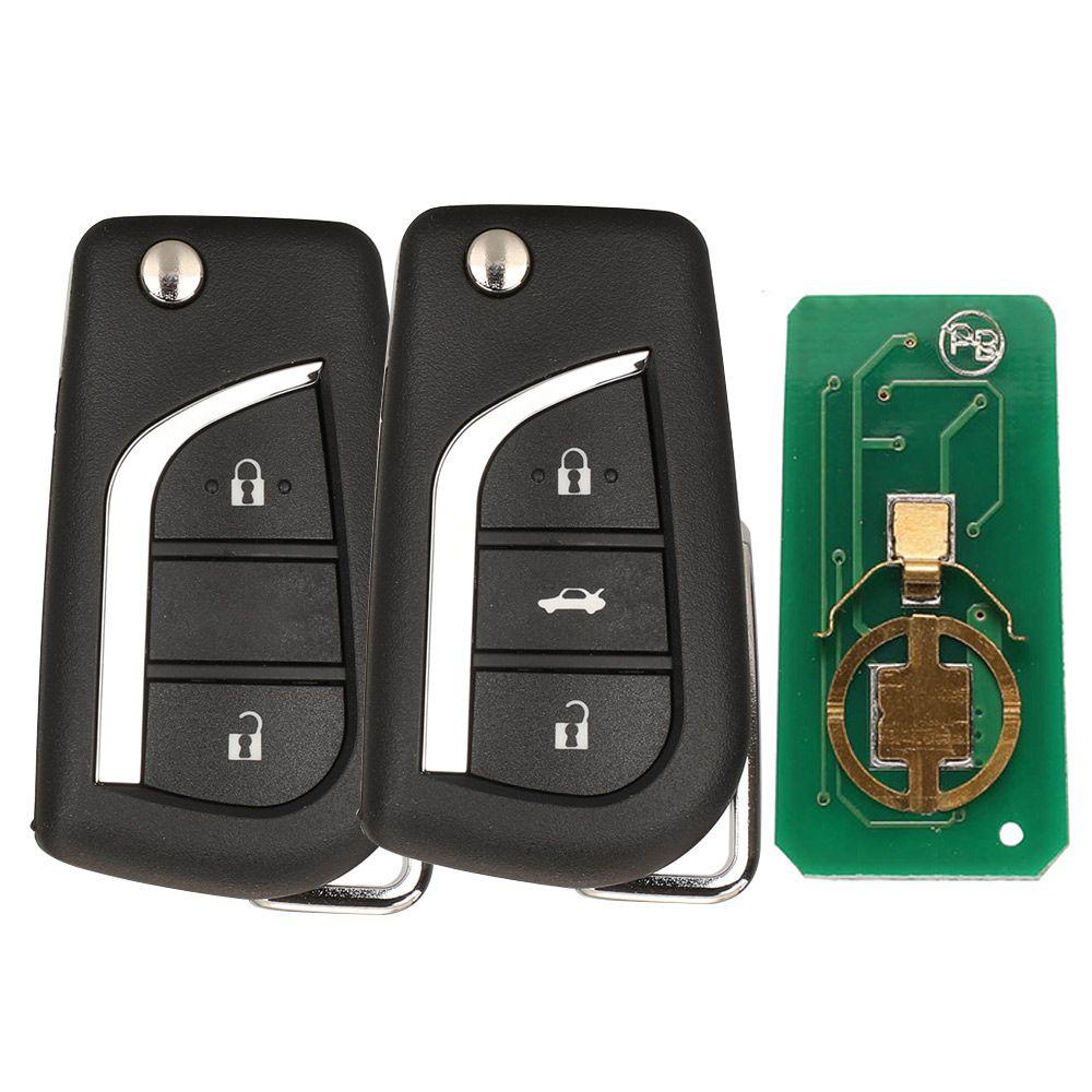 Chìa Khóa Điều Khiển Từ Xa 315Mhz Bền Bỉ Chuyên Dụng Cho Xe Hơi Toyota Carrolla