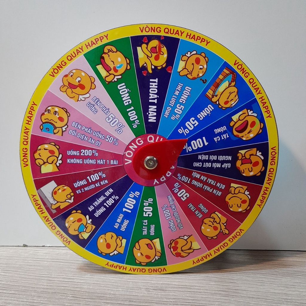 VÒNG QUAY ĂN NHẬU - Size 25cm- COMPO 20 cái