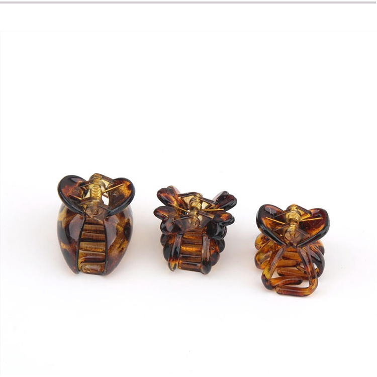 Kẹp Tóc Màu Vàng Đen Thiết Kế Đơn Giản Thời Trang Theo Phong Cách Hàn Quốc