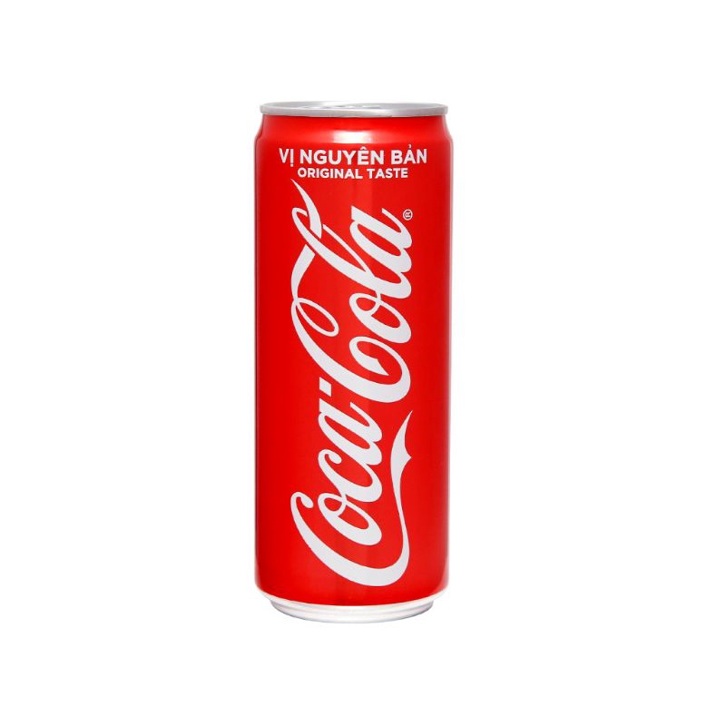 Lon Coca cola vị nguyên bản 320ml