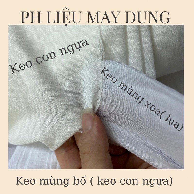Keo mùng lụa( mùng xoa) khổ 1m2