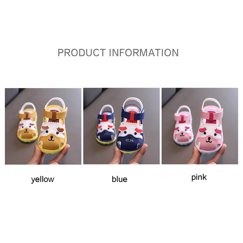 Giày xăng đan IQ ANGEL đế mềm thoáng khí chống trượt thời trang đi biển cho bé