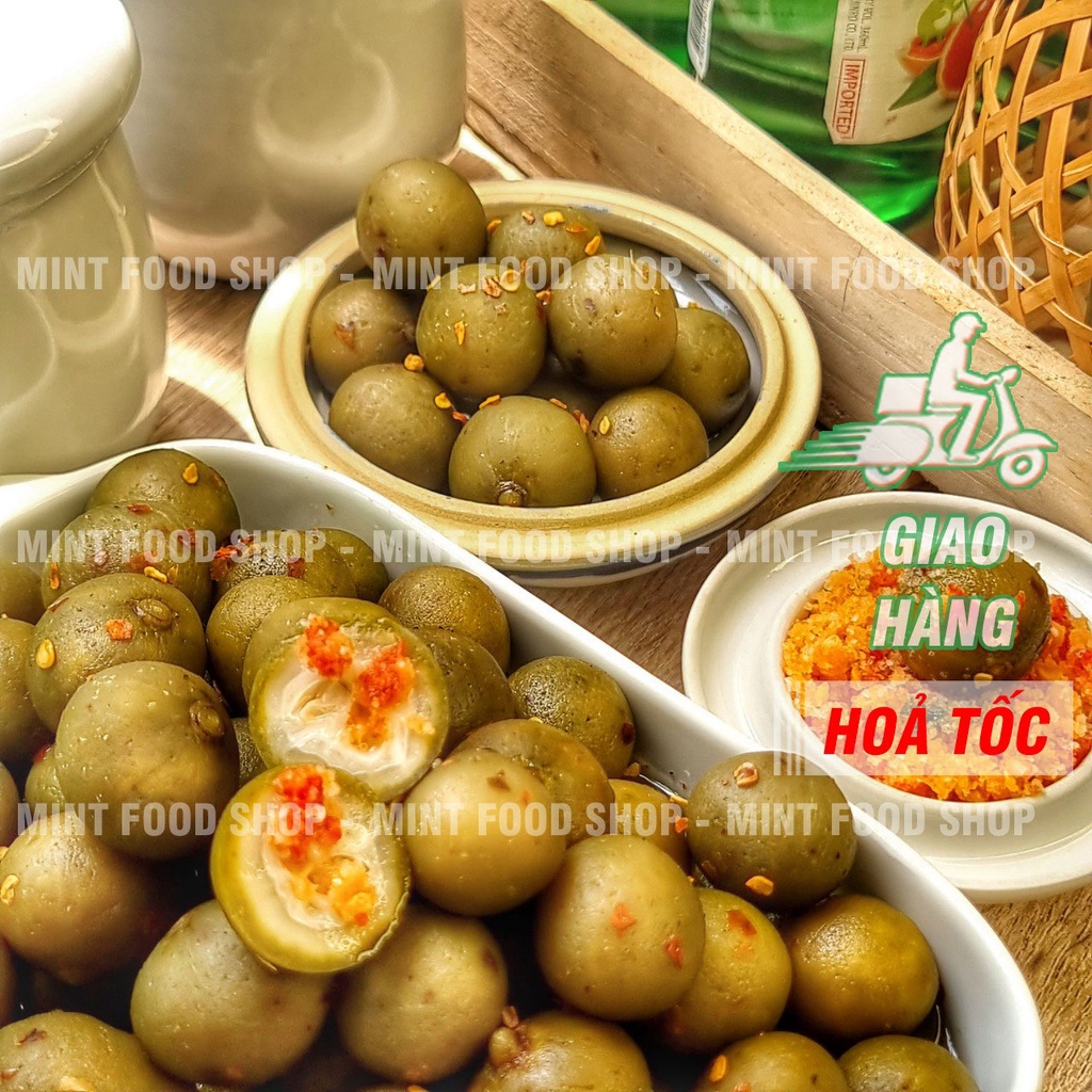 Ô Mai Sấu Bao Tử Giòn Cay - Lon 500gr