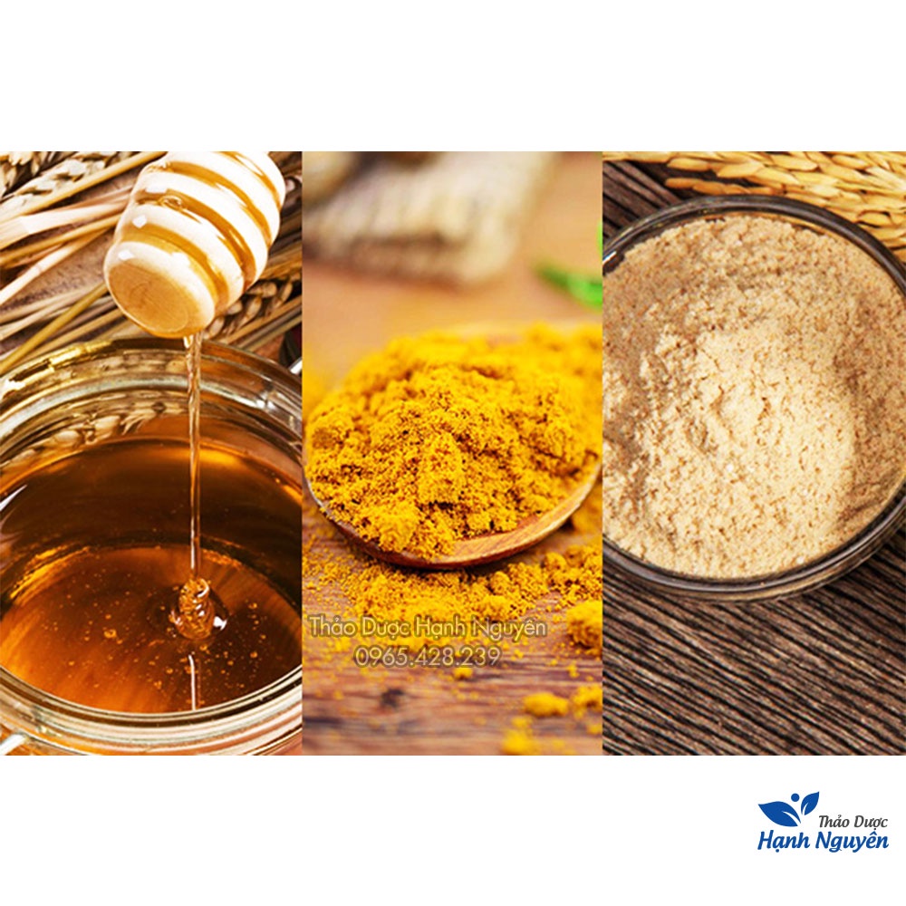 Combo 10 loại bột dưỡng da mờ thâm nam nguyên chất (Dưỡng trắng, điều màu da, chống lão hóa) - Thảo Dược Hạnh Nguyên