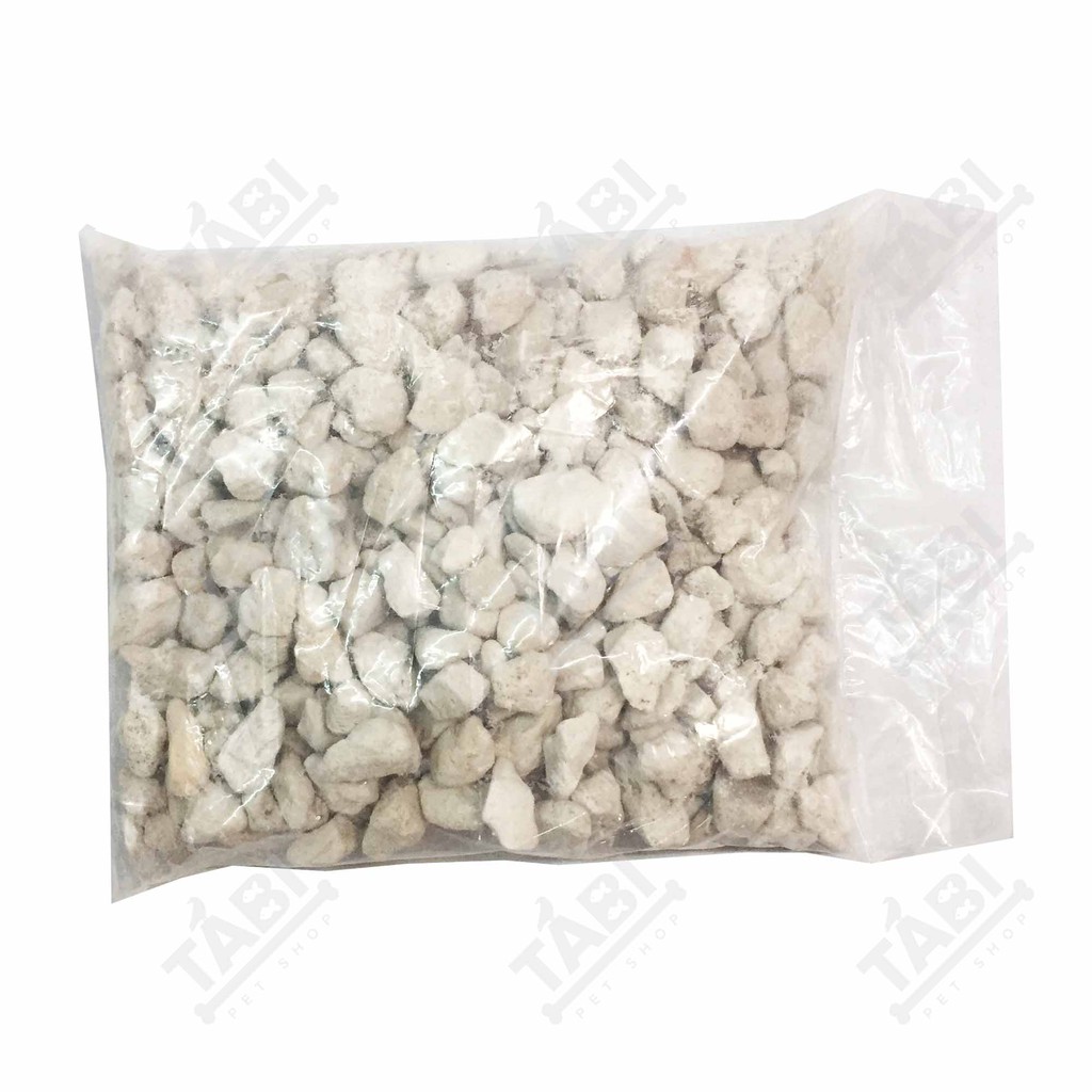 1KG Đá Lông Vũ Turkey - Đá Nham Thạch Trắng (Pumice) Lọc Hồ Cá, Bể Cá [1KG LÔNG VŨ]