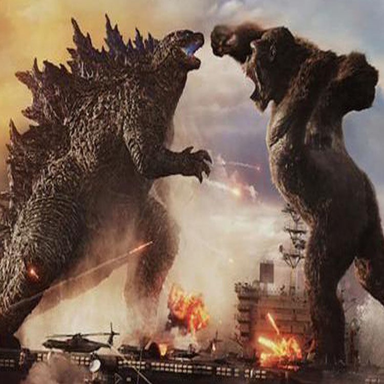 Mô hình khủng long Godzilla bằng cao su cứng có âm thanh
