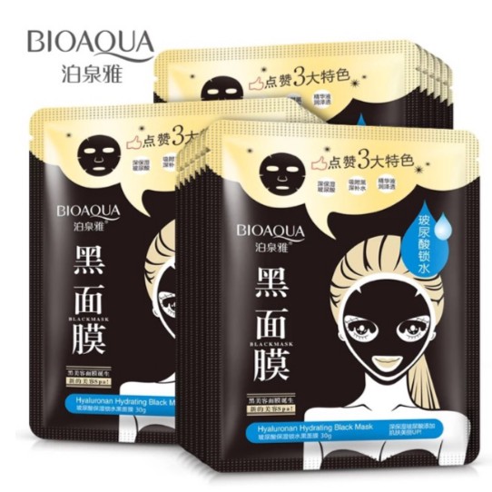 LẺ MIẾNG MASK THAN HOẠT TÍNH BIOAQUA