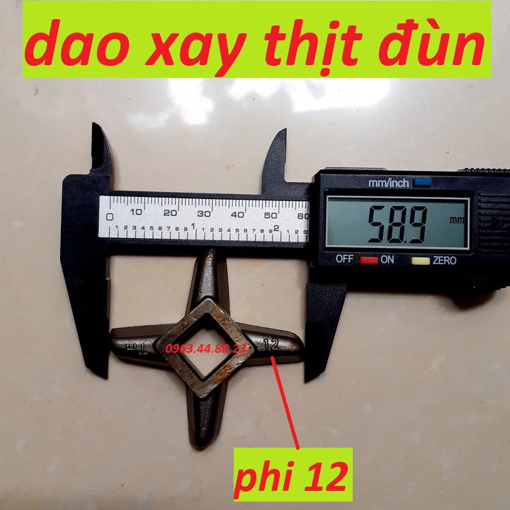 Phụ kiện lưỡi dao máy xay thịt cho cối đầu đùn 12