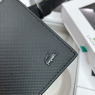 Set Lacoste ví nịt chéo giữa - S124