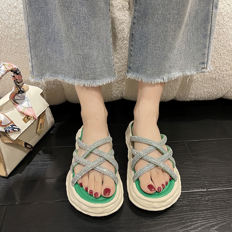Dép Sandal Đế Dày Thời Trang Mùa Hè