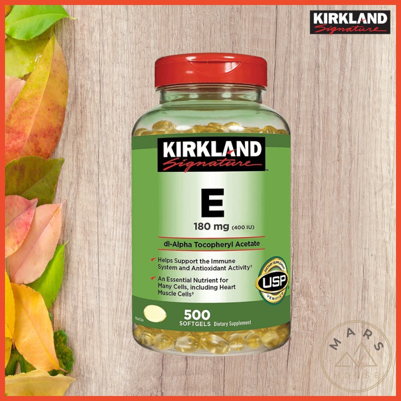 Kirkland Vitamin E 400IU 500 viên Shopee Việt Nam