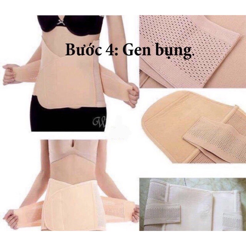 Gen nịt bụng cao cấp sợi tre Bảo Nhiên