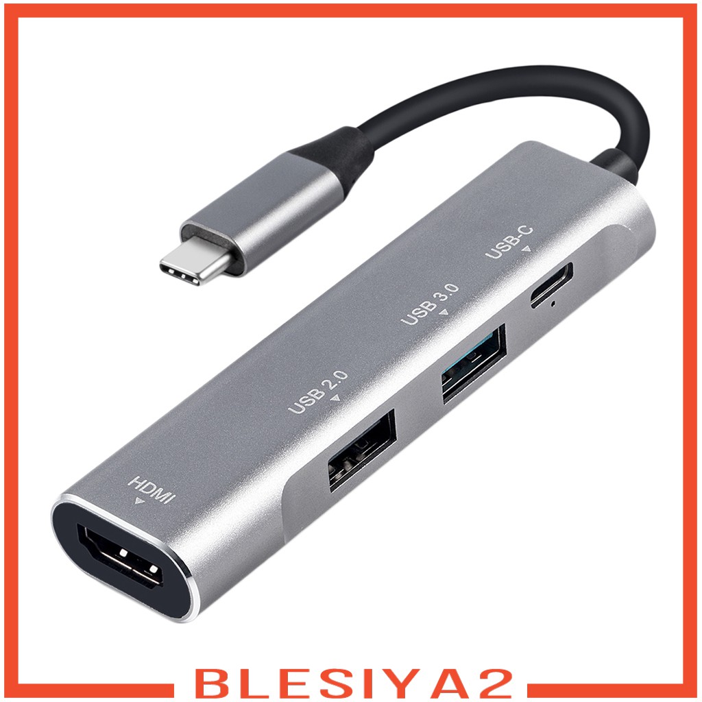 Đầu Hub chuyển đổi USB-C Loại C sang 4K HDMI USB 30 2.0 PD cho MacBook Pro