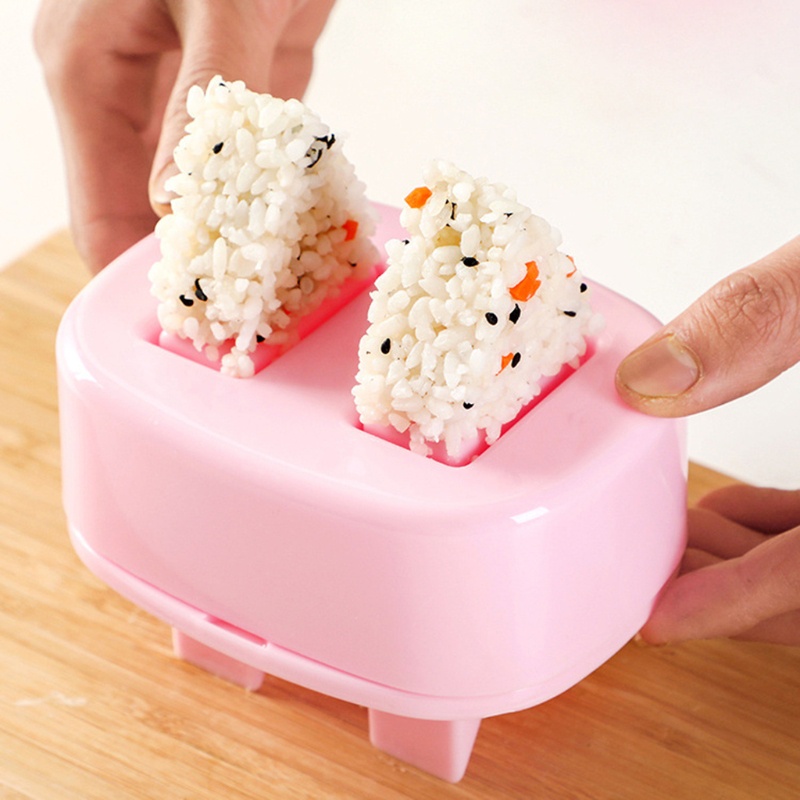 Khuôn tam giác làm sushi DIY tiện dụng