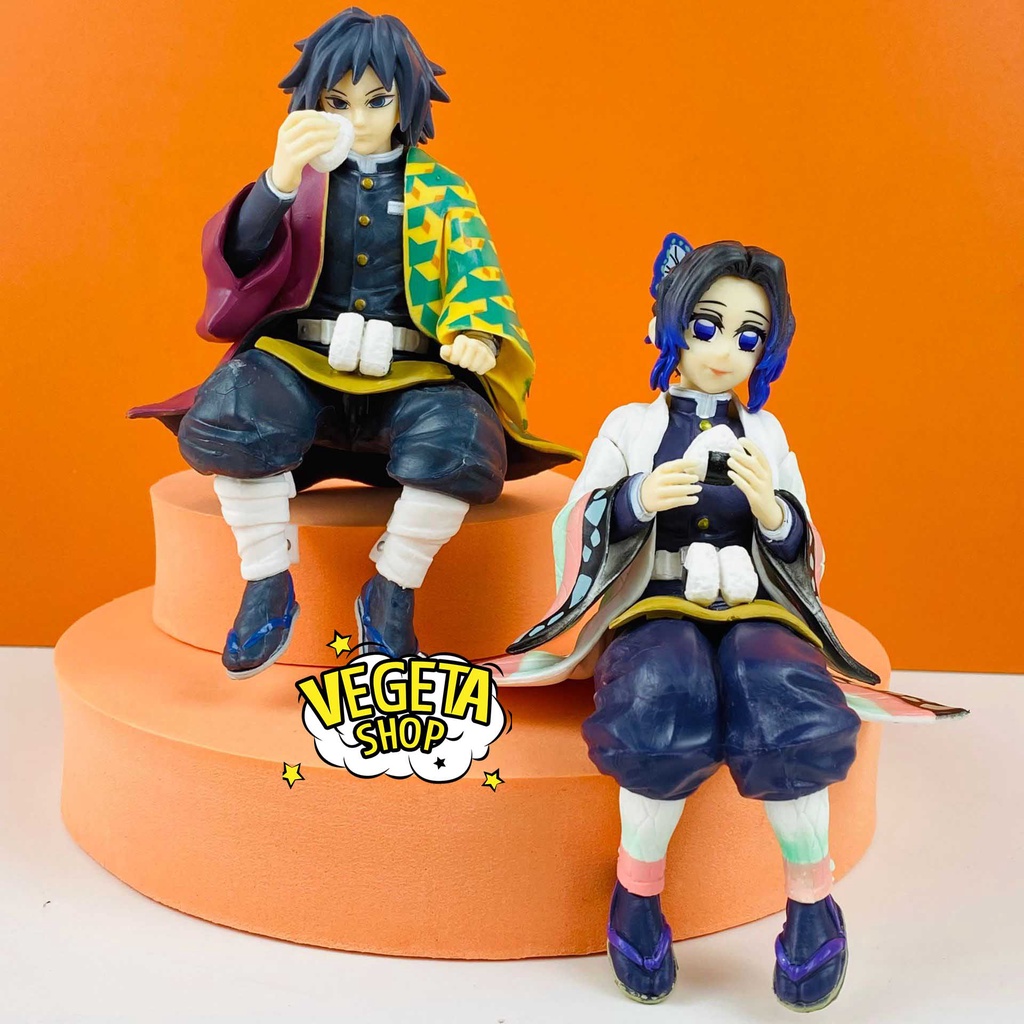 Mô hình Kimetsu No Yaiba - Thanh gươm diệt quỷ Tanjiro Nezuko Zenitsu Inosuke Rengoku Giyu Shinobu Tokito Iguro Kanroji