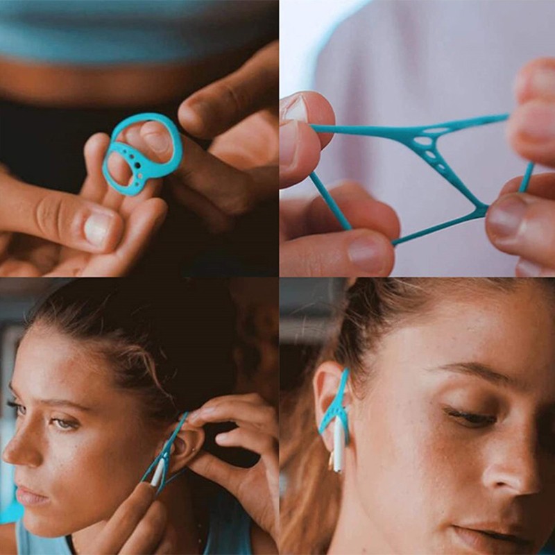 Đai nút tai giữ tai nghe cố định chống rơi khi vận động