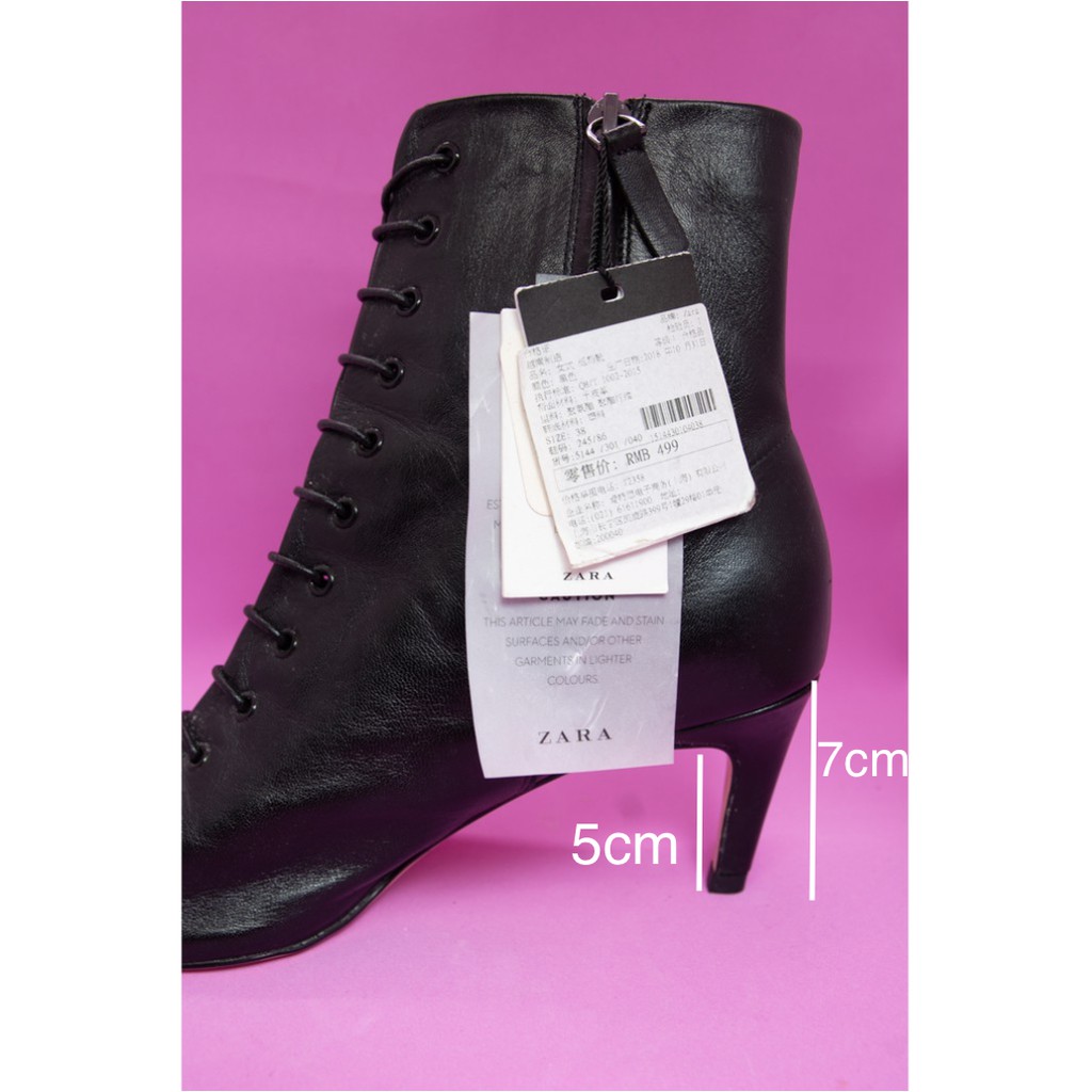 Pass giày Boots Zara size 38.