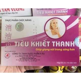 Tiêu Khiết Thanh - Giảm triệu chứng viêm đường hô hấp