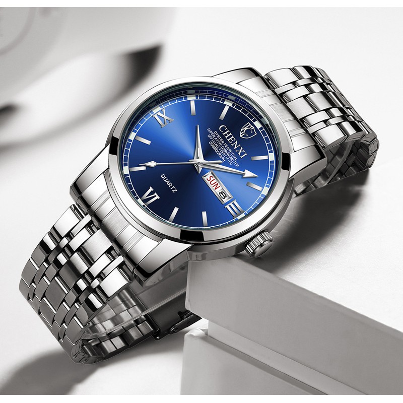 Đồng Hồ Analog Nam Hiển Thị Ngày Năm 2021 Chexi