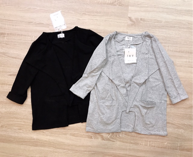 [Mã FAXANH1505 giảm 10K đơn 50K] XẢ KHO - BÁN SỈ ÁO KHOÁC VEST TAY LỠ GHI - ĐEN | BigBuy360 - bigbuy360.vn