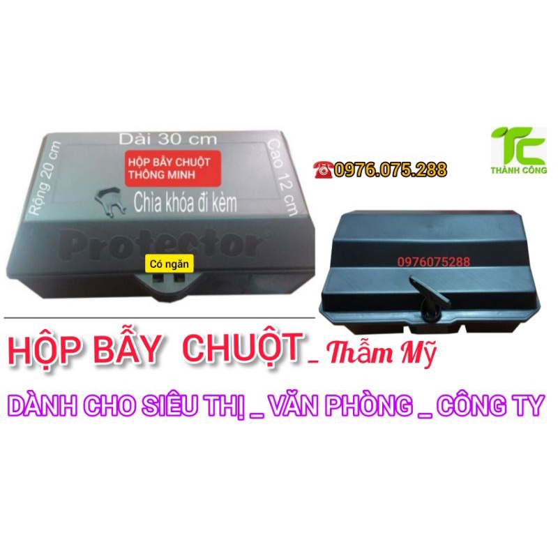 Hộp bẫy chuột thông minh Protector HD dùng bẫy chuột cho nhà hàng,cty, cơ quan..