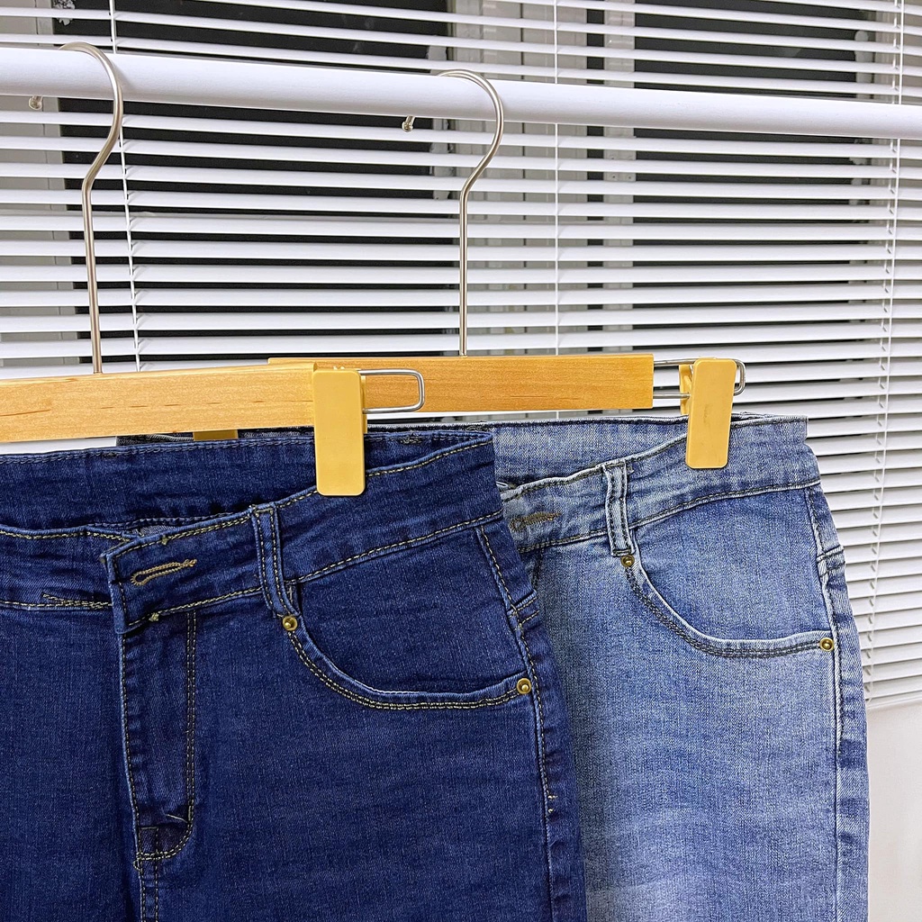 Quần jean 7 tấc trơn bigsize