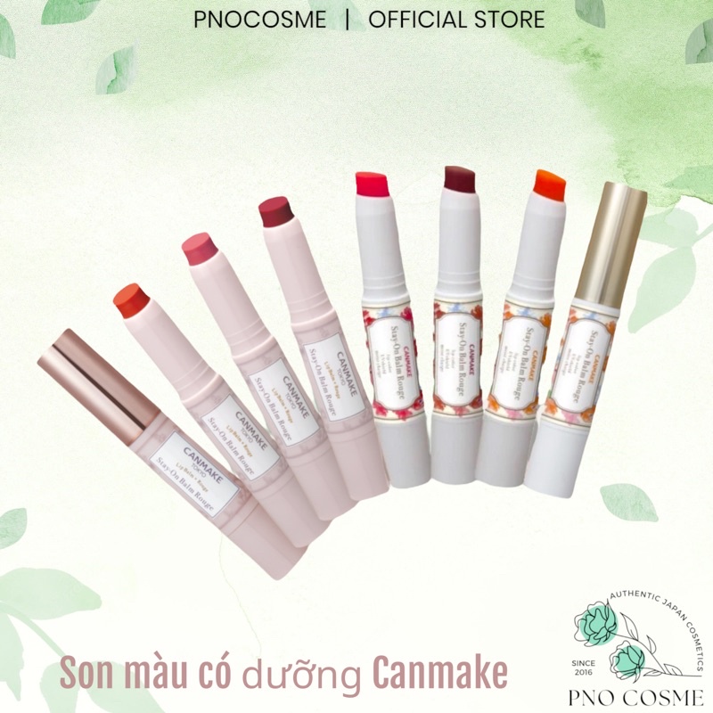 Son dưỡng màu chống nắng CANMAKE Stay-on Balm Rouge