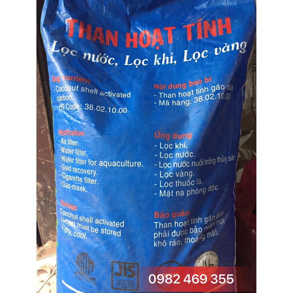 than hoạt tính gáo dừa lọc nước, lọc khí  1kg | BigBuy360 - bigbuy360.vn