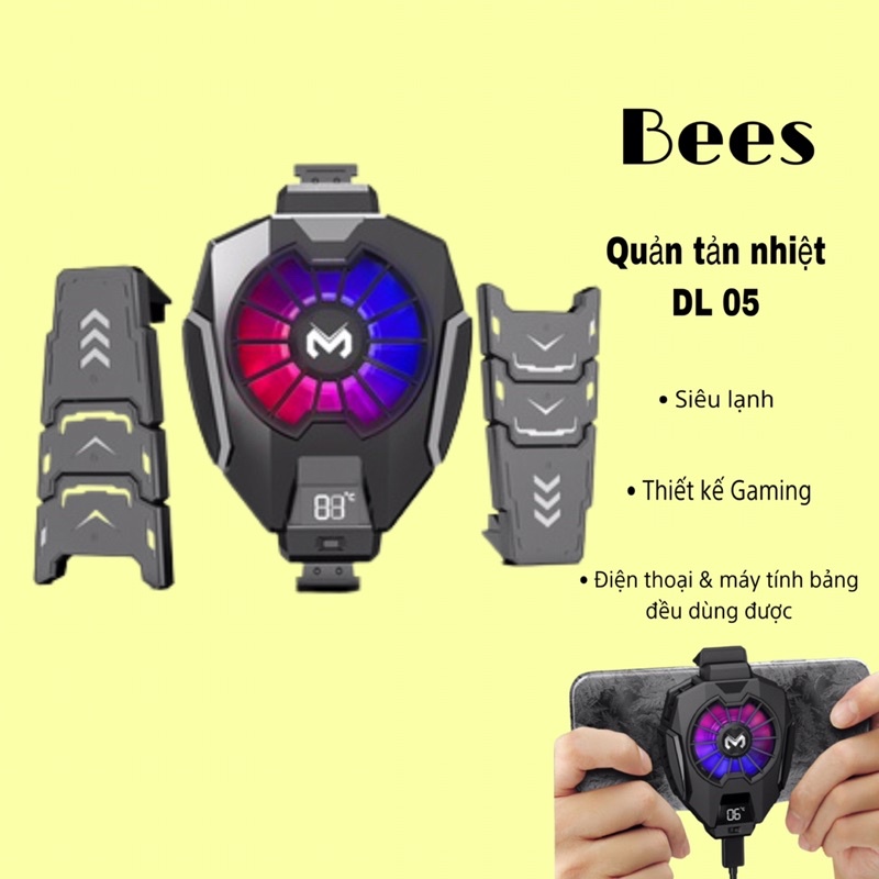 Quạt tản nhiệt DL05 Gaming ( điện thoại, máy tính bảng )