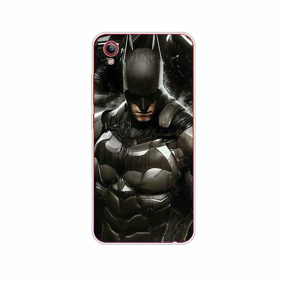 MARVEL Ốp Lưng Tpu In Hình Captain America Dễ Thương Cho Vivo Y53 Y55 Y91 Y91C S1 2019 S1 Pro