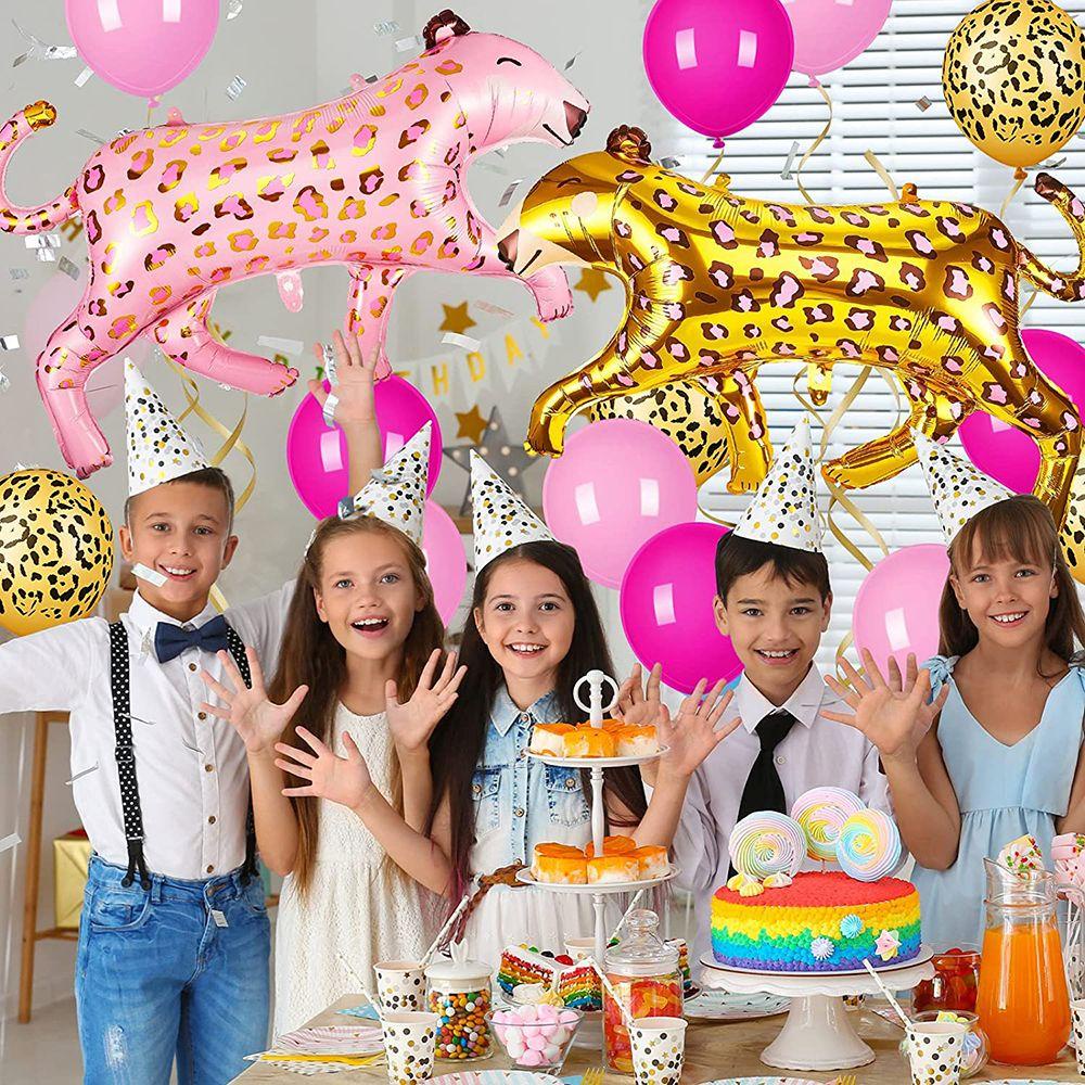 Set 10 Bong Bóng Lá Nhôm Hình Động Vật DIY