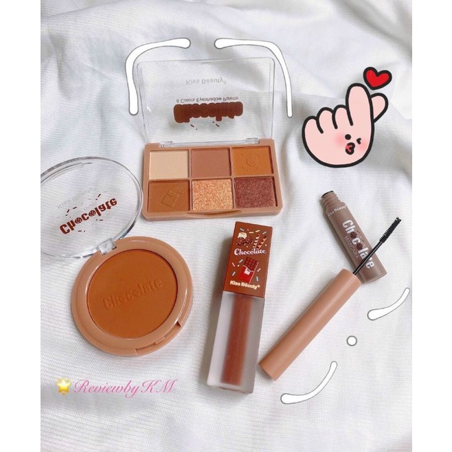 Set trang điểm Kiss Beauty 4 món Chocolate | BigBuy360 - bigbuy360.vn