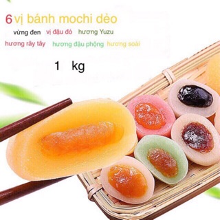 COMBO 6 VỊ BÁNH MOCHI DẺO 1,KG