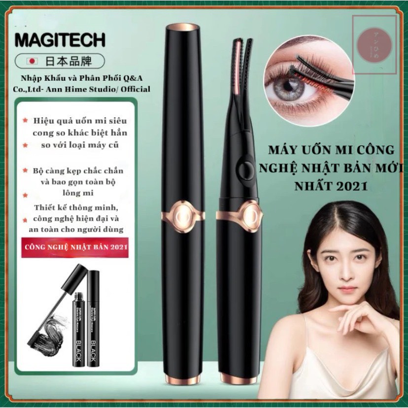 MÁY UỐN MI NHIỆT 2 CÀNG MAGITECH NHẬP KHẨU