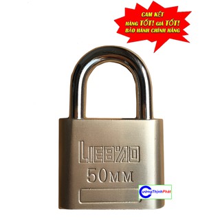 Ổ Khóa Chống Cắt Liebao 50mm Chính Hãng
