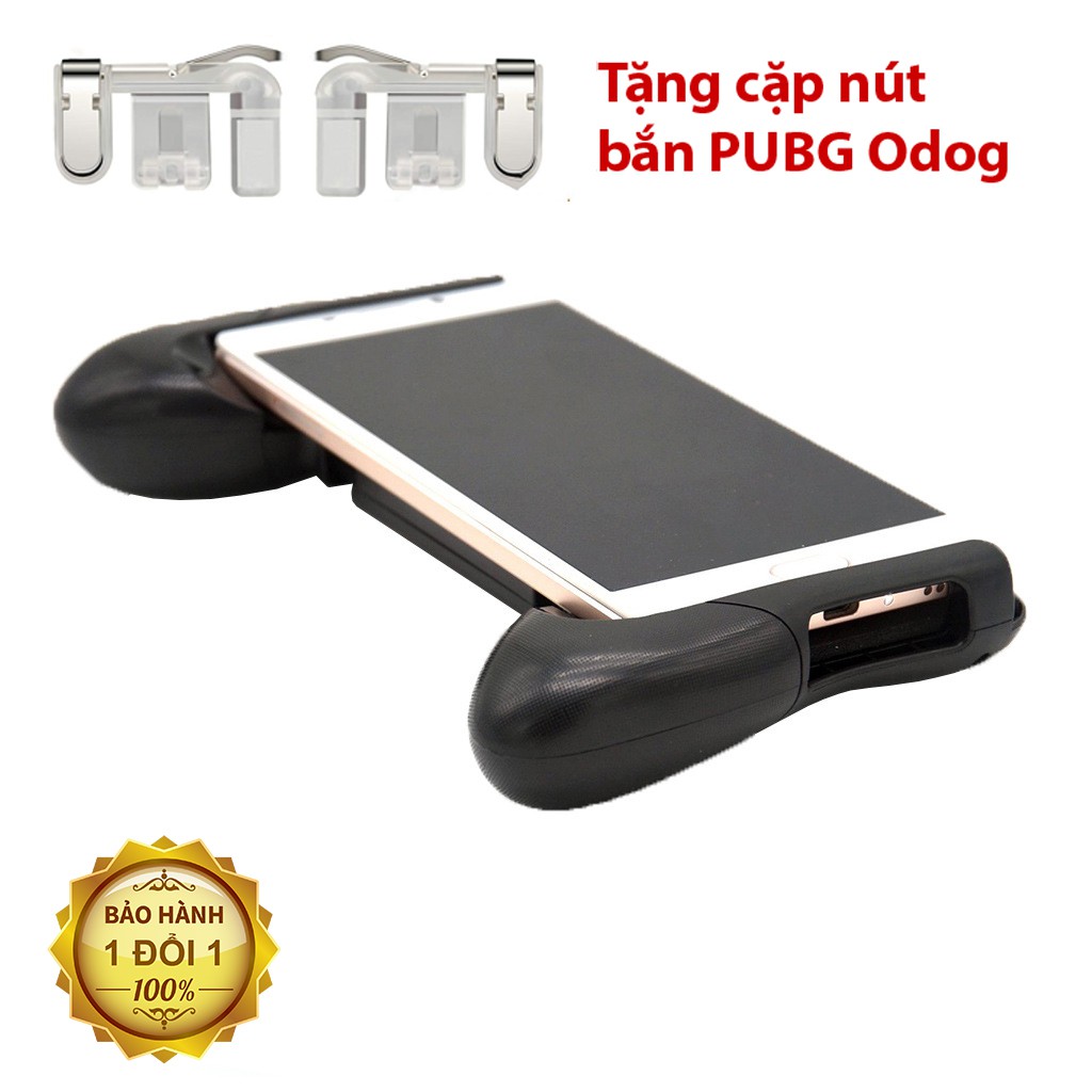 Tay cầm kẹp điện thoại Gamepad tay cầm chơi game liên quân Game BUPG cho màn hình đến 6.5 Inch Detek Phặn Phặn | BigBuy360 - bigbuy360.vn