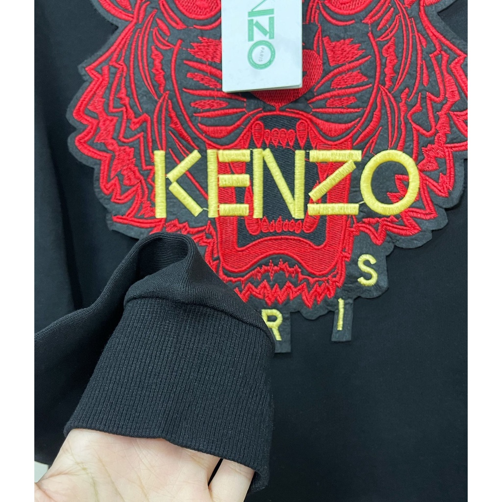 Áo sweater cotton Tay Dài Thêu Họa Tiết Mới Mẻ Thời Trang Thu Đông 2022 Size S-4XL