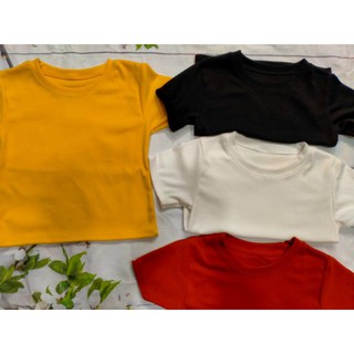 Áo croptop trơn đủ màu 💕💕💕