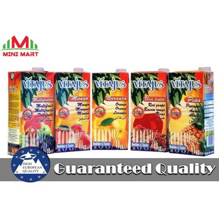 COMBO 2 HỘP NƯỚC ÉP TRÁI CÂY VITAJUS 1 LIT