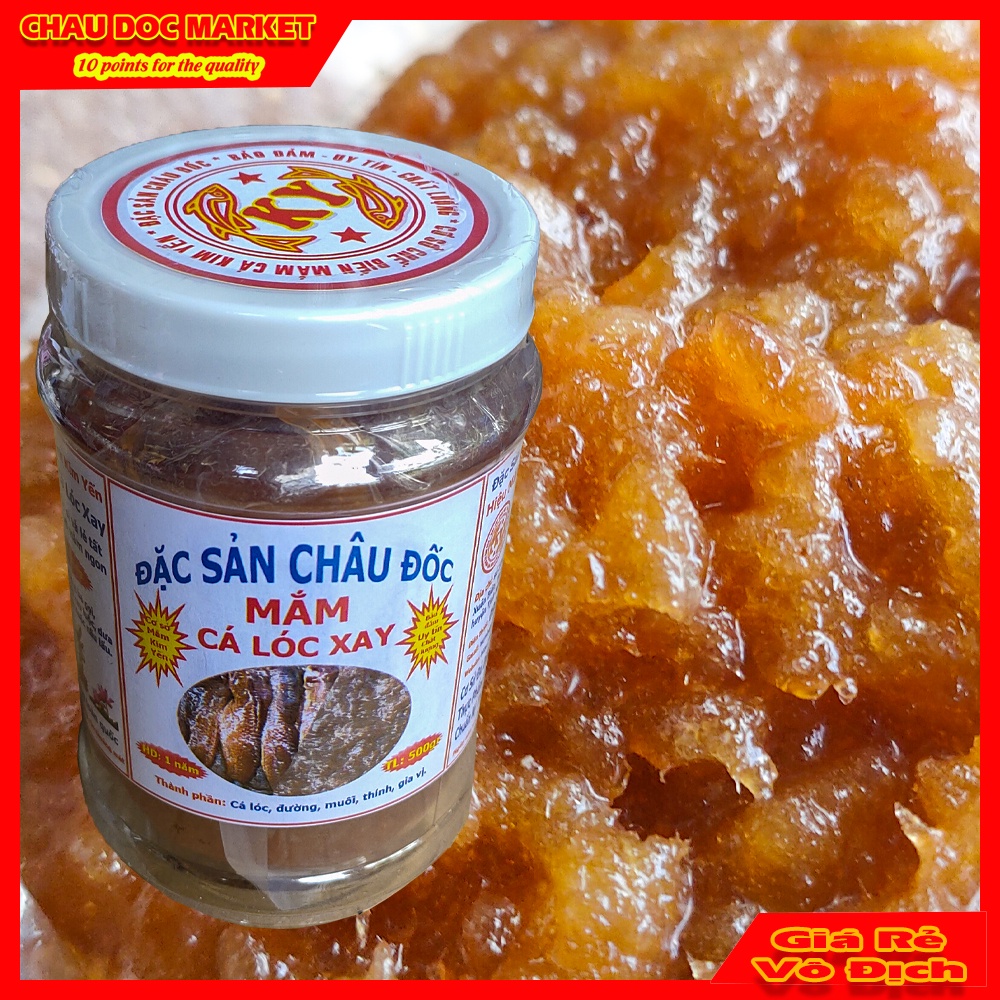 Mắm Cá Lóc Xay Nhuyễn Châu Đốc Hủ 500gr Thực Phẩm Ngon Chưng Thịt Trứng Loại Đặc Biệt.