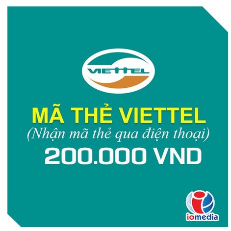 Mã Thẻ ĐT Viettel 200K
