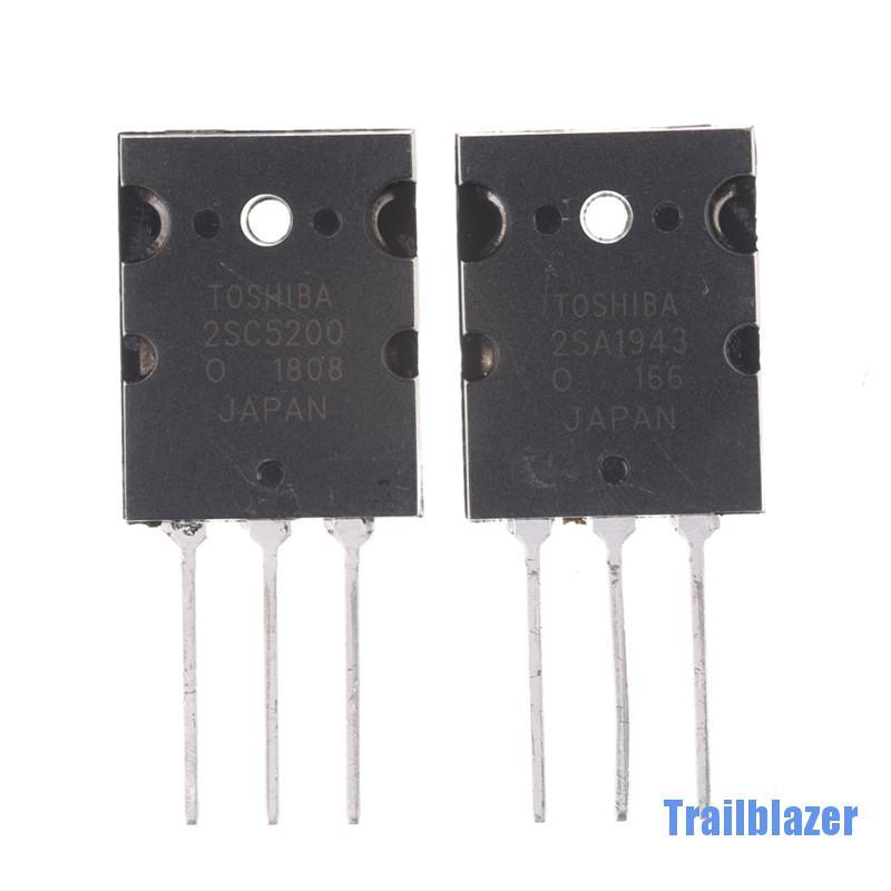 1 Cặp Linh Kiện Bán Dẫn 2sa1943 &amp; 2sc5200 Pnp