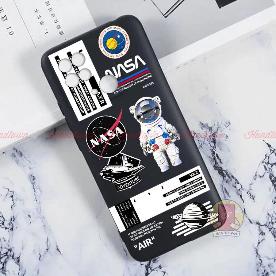 Xiaomi Redmi 10C / Poco C40 Ốp Lưng In Hình SPACE, viền bảo vệ camera, chống sốc mặt lưng khi va đập