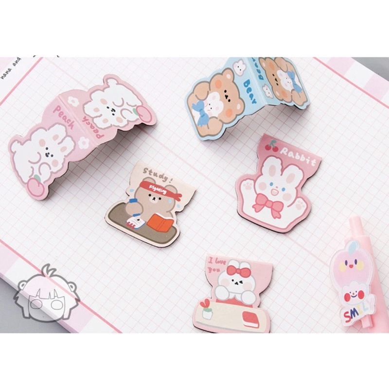 Bookmark đánh dấu sách có nam châm hít siêu dễ thương