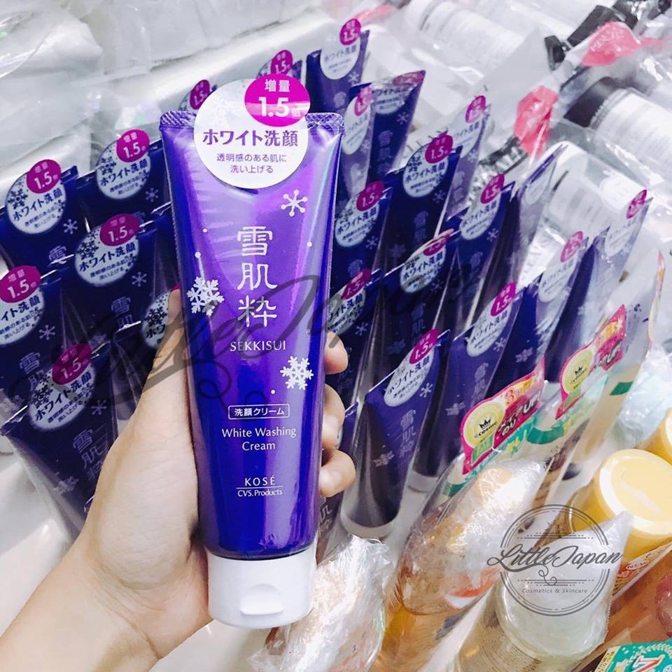 SỬA RỬA MẶT KOSE SEKKISEI WHITE WASHING CREAM hàng chuẩn | BigBuy360 - bigbuy360.vn