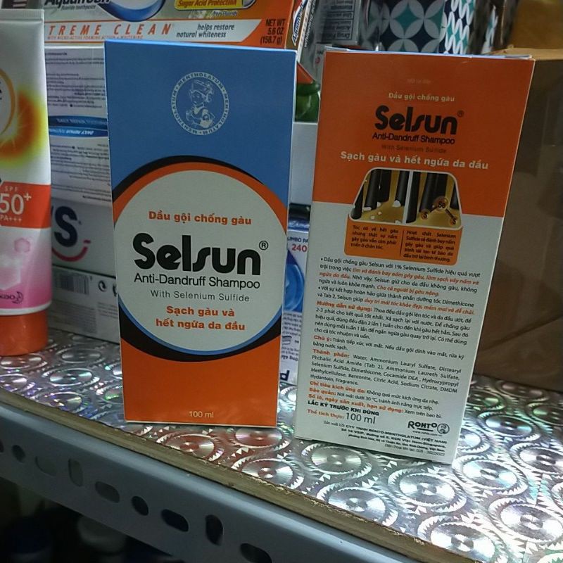 SELSUN DẦU GỘI CHỐNG GÀU