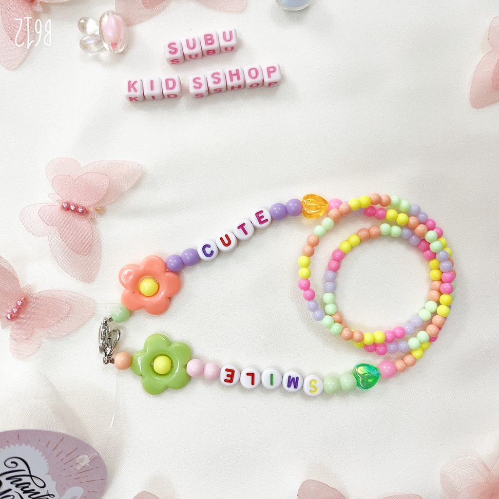 Dây đeo khẩu trang cho bé,dây đeo khẩu trang Hàn Quốc cute dễ thương