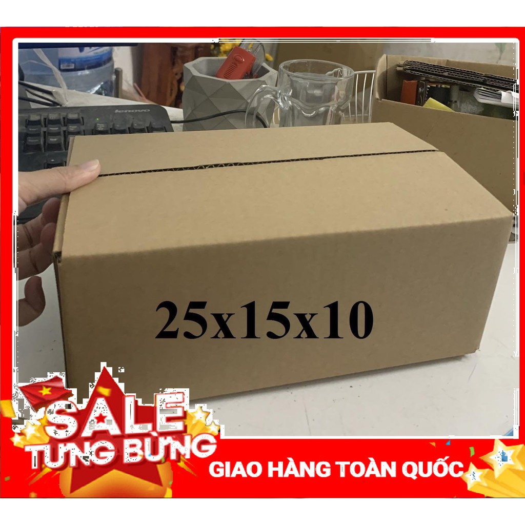 20x15x10 Hộp Carton Đóng Hàng Kích Thước 20x15x10 Chịu Lực Tốt
