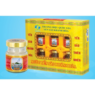 [Sanest Chính Hãng] Hộp 6 lọ Nước Yến Sanest Khánh Hòa 70ml